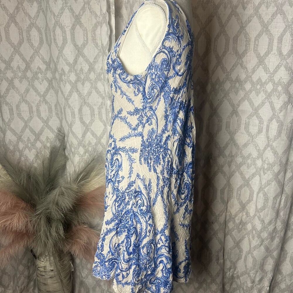 Made in Italy Women's Blue and White Summer-dresses